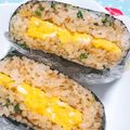 hanemakoo's cooksnap of when they made かいわれ大根のおかかマヨおにぎり☆.