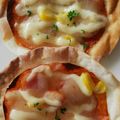 ありばたけ's cooksnap of when they made 餃子の皮で！簡単ピザ＊.