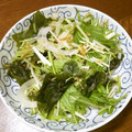 B子chan's cooksnap of when they made 簡単！玉葱と若布の和風気分なサラダ.