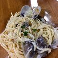 まるまる81818's cooksnap of when they made 一気に簡単♪牛乳でアサリのクリームパスタ.