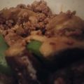 ayanova's cooksnap of when they made スタミナ回復☆なすのよごし(肉味噌炒め).