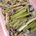 ＴＯＭＯＷＡＴ's cooksnap of when they made 早春の香りがする若ごぼう.