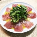 蒼の雫sp's cooksnap of when they made 簡単☆びんちょうまぐろのカルパッチョ.
