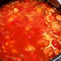piro0829's cooksnap of when they made 野菜を食べよう☆チリ~トマトスープ♡.