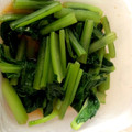 ％ゴンチャ％'s cooksnap of when they made めんつゆで簡単、小松菜のわさび和え.