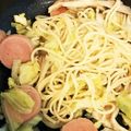 psalm23's cooksnap of when they made 春キャベツとキノコのパスタ.