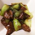 うなちゃん！'s cooksnap of when they made 小松菜と鶏レバーのオイスターソース炒め.