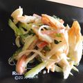 さおりんば's cooksnap of when they made 胡瓜と竹輪のごまマヨサラダ.