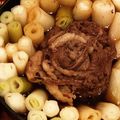 SW_チーフ's cooksnap of when they made ネギ農家さんに教わった♪ネギすき焼き♪.