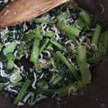 やんしゅ's cooksnap of when they made 小松菜としらすのフライパン蒸し煮.