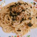 ☆おうちごはんと日常's cooksnap of when they made 和えるだけ☆簡単納豆ツナパスタ.