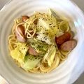 クックXXQ1ZB☆'s cooksnap of when they made フライパン一つdeキャベツのスープスパ.