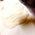 はるにゃ❀'s cooksnap of when they made 乳幼児用★餃子の皮(少量).