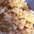かけや's cooksnap of when they made 卵とタラコのそぼろ「たらたま」.