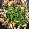 マスタード☆'s cooksnap of when they made 簡単！子供も大好き！豆苗マヨ炒め.