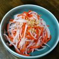 kirinda's cooksnap of when they made 紅白なます.