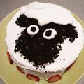mos1024's cooksnap of when they made ひつじのショーン 誕生日ケーキ.