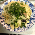 jun＆coro's cooksnap of when they made ネギと筍の和風パスタ.