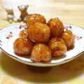 ももいろさくら's cooksnap of when they made ✿もちもち海老団子の甘酢あん✿.