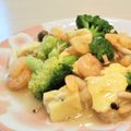 イエローバード's cooksnap of when they made エビとブロッコリーの塩あんかけ炒め.