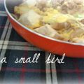 saori0131's cooksnap of when they made 肉豆腐の卵とじ.