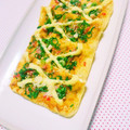 まあまま☆0403's cooksnap of when they made 簡単おつまみ✾油揚げでチーズお好み焼き風.