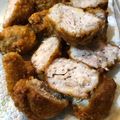 フクソノ's cooksnap of when they made 簡単♪豚コマで一口トンカツ☆.
