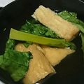 鈴宮蒼's cooksnap of when they made 小松菜☆簡単小松菜と厚揚げの煮浸し.