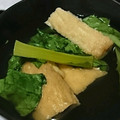 鈴宮蒼's cooksnap of when they made 小松菜☆簡単小松菜と厚揚げの煮浸し.