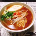 のんべぇヒロ's cooksnap of when they made 私のお気に入りのサッポロ一番味噌ラーメン.