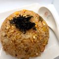 まこさんど's cooksnap of when they made ずぼらnaキムチたくあん炒飯.