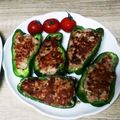 minotan's cooksnap of when they made ピーマンの肉詰め.