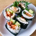 ふみこばあ's cooksnap of when they made 飛び出すおにぎらず.