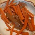 さくら雪山's cooksnap of when they made 免疫力↑にんじんとこんにゃくのきんぴら風.