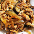 ぺーたーねぎ's cooksnap of when they made 豚とナスの照り焼き丼カレー風味★.
