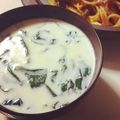 宮田小豆's cooksnap of when they made 冬にぴったり☆ほうれん草のミルクスープ.