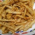ＭＩＬＵ's cooksnap of when they made お弁当の冷凍副菜 ごぼうのバターソテー.