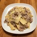 クックVHAW9K☆'s cooksnap of when they made 豚バラ肉と竹の子の甘辛煮.
