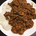 クックFUKEAQ☆'s cooksnap of when they made ★たまねぎにんじんのみ簡単キーマカレー★.