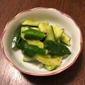 四児のハハ's cooksnap of when they made 居酒屋さんの『やみつきばか旨』きゅうり！.