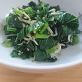 柊さくら's cooksnap of when they made 小松菜としらすのしょうゆ炒め.