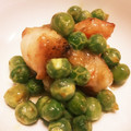 SRO1214's cooksnap of when they made グリーンピースと海老のマヨ炒め.