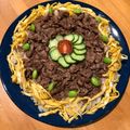 ふたごママちゃん's cooksnap of when they made 甘辛牛肉のちらし寿司♪.