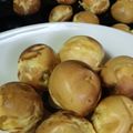 HALYUI's cooksnap of when they made たこ焼き器で♪屋台の☆ハニーカステラ風☆.