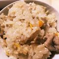 まわりてめくるん's cooksnap of when they made 我が家の定番！圧力なべで中華おこわ.