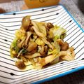 fl＊＊'s cooksnap of when they made 白菜としめじのおひたし.