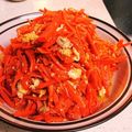 ねこのマイナスイオン's cooksnap of when they made 麺つゆで☆にんじんシリシリ.