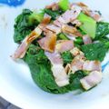 パンお菓子大好き's cooksnap of when they made 菜の花とカリカリベーコンのからし醤油あえ.