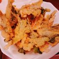 ＊＊カヲル＊＊'s cooksnap of when they made 旨すぎ☆アイスプラントと平茸の天ぷら.