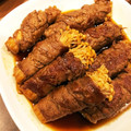 パッシーユ's cooksnap of when they made 弁当おかず＠えのきの牛肉巻き～すき焼き味.